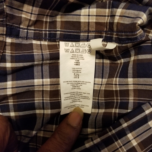 Michael Kors Long Sleeve Button Down Classic Shirt XL - Picture 7 of 8